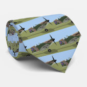 Cravate Spitfire 2ÈME GUERRE MONDIALE Fighter (Roulé)