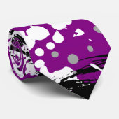 Cravate Splash of Color (Roulé)