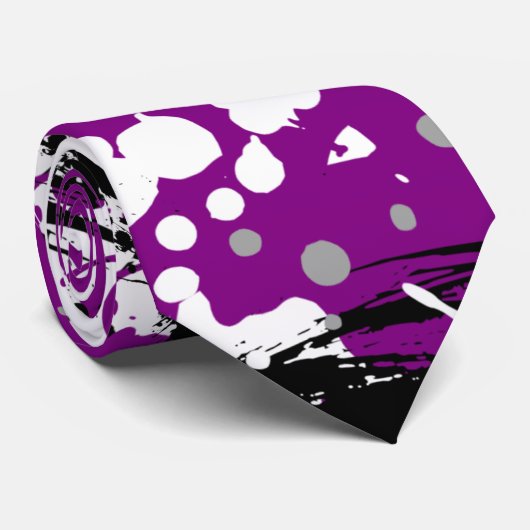 Cravate Splash of Color (Roulé)