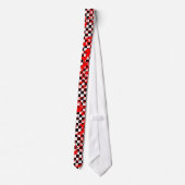 Cravate splatz. checkered (Dos)