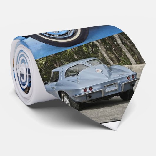 Cravate Split Window Corvette cravat! (Roulé)