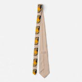 Cravate Sport Necktie avec Gant de Baseball et Bat (Dos)