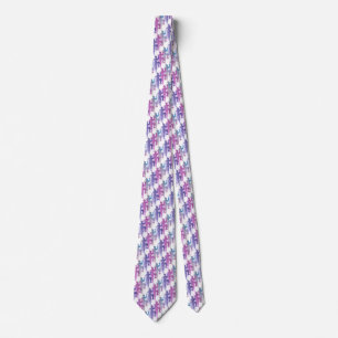 Cravate Sport Runman en Mauve, violet et rose