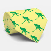 Cravate sportif de hockey sur glace chic (Roulé)