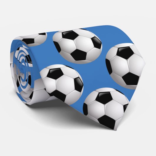 Cravate Sportsman Soccer Balls (Roulé)