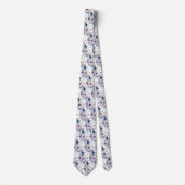 Cravate Spun Sugar & Skydiver Blue Mariage Keepsaké T (Devant)