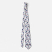 Cravate Spun Sugar & Skydiver Blue Mariage Keepsaké T (Dos)