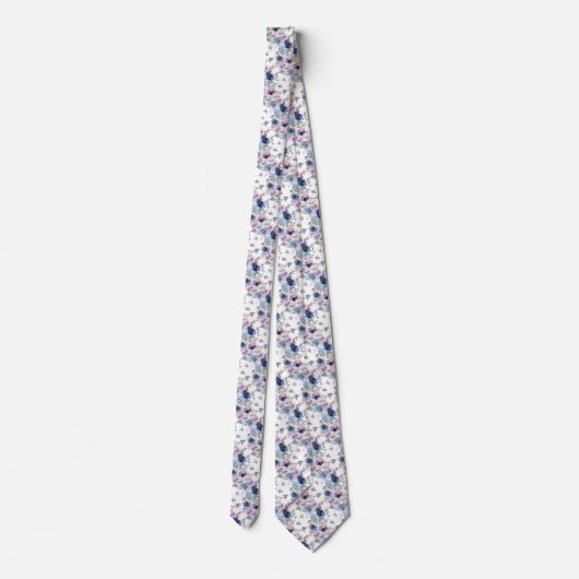 Cravate Spun Sugar & Skydiver Blue Mariage Keepsaké T (Dos)
