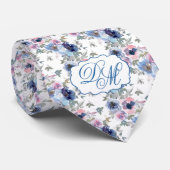 Cravate Spun Sugar & Skydiver Blue Mariage Keepsaké T (Roulé)