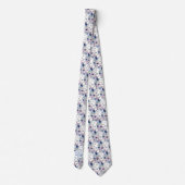 Cravate Spun Sugar & Skydiver Blue Mariage Keepsaké T (Dos)