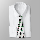 Cravate Squatchine de Noël' (Attaché)