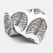 Cravate Squelette d'anatomie humaine vintage Os de squelet (Roulé)