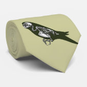 Cravate Squelette de Budgie (Roulé)