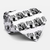 Cravate Squelettes de Mexicain de Mamie-Fandango (Roulé)