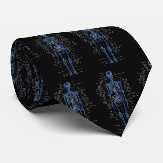 Cravate squelettique (Roulé)