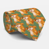 Cravate Squirrel Holding Acorn Neck Tie (Roulé)