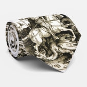 CRAVATE ST GEORGE ET DRAGON (Roulé)