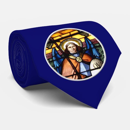 Cravate St. Michael L'Archange Vitre Tiré (Roulé)