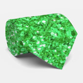 Cravate St Patrick’s day scintillant parties scintillant K (Roulé)