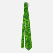 Cravate St. Patrick Shamrock Clovers Green Irish Irlande (Dos)