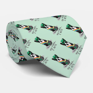 Cravate St. Patrick's Day Boston Terrier (noir) Chien drôl