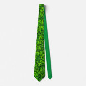 Cravate St. Patrick's Day clovers and stars Tie (Devant)
