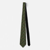 Cravate St. Patrick's Day Paisley Custom Necktie (Devant)