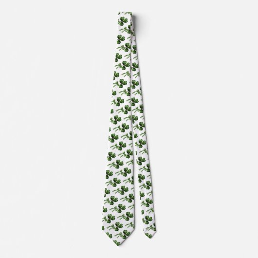 CRAVATE ST PATRICK'S DAY PARTY GREEN IRLANDE SHAMROCK CRAV (Devant)