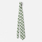 CRAVATE ST PATRICK'S DAY PARTY GREEN IRLANDE SHAMROCK CRAV (Dos)
