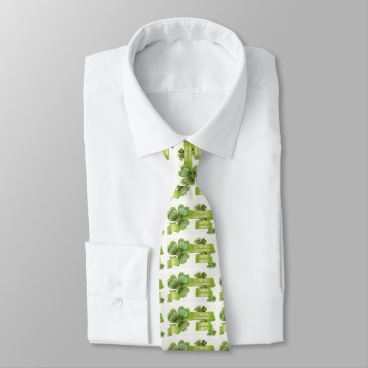 CRAVATE ST PATRICK'S DAY PARTY /SHAMROCKS AND HORSESHOE (Attaché)