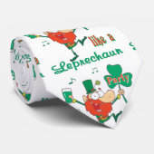 Cravate St. Patrick's Leprechaun Party Necktie (Roulé)
