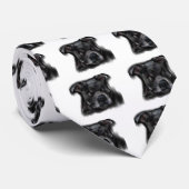 Cravate Staffordshire Terrier Américain (Roulé)