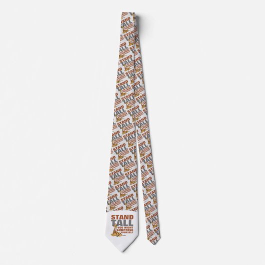 Cravate Stand Tall, Giraffe (Devant)