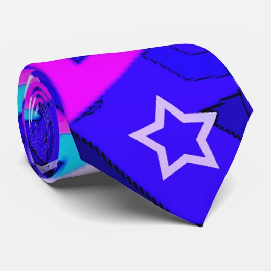 Cravate Star man (Roulé)