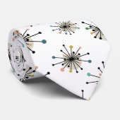 Cravate Starburst atomique Rétro Mid Century moderne (Roulé)