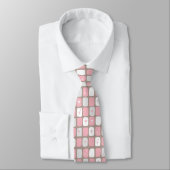 Cravate Starbursts rose rétro (Attaché)