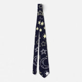 Cravate Starry Moon Motif (Dos)