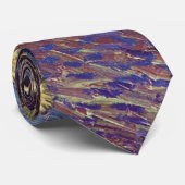 Cravate Starry Night Over the Rhone par Vincent van Gogh (Roulé)