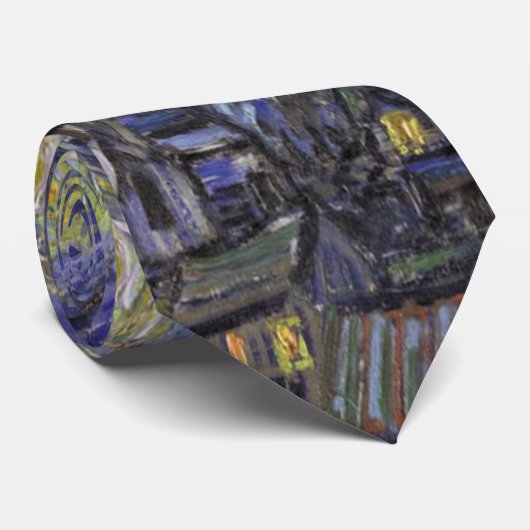 Cravate Starry Night Van Gogh (Roulé)