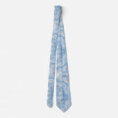 Cravate Stars de lune céleste Dreamy Sky Pastel Aquarelle (Dos)