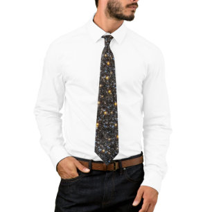 Cravate Stars Night Sky