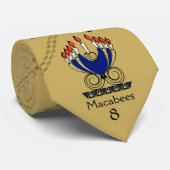 Cravate Statistiques du tableau de bord - Macabees-8 Grecs (Roulé)
