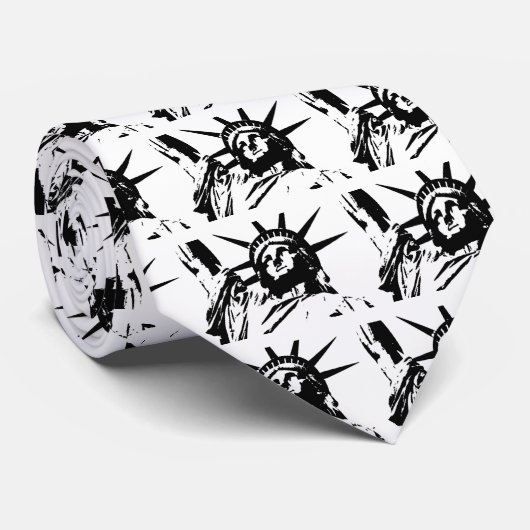 Cravate Statue de la Liberté (Roulé)