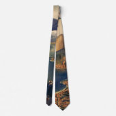 Cravate Statue du Christ Rédempteur, Rio De Janeiro, Brési (Dos)