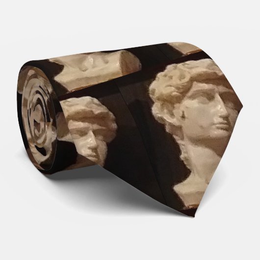 Cravate Statue grecque (Roulé)