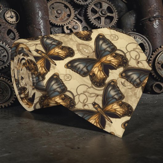 Cravate Steampunk Industrial Custom Necktie Tie