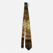 Cravate Steampunk, rouages merveilleux (Dos)