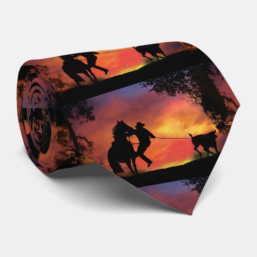 Cravate Steer Roping (Roulé)