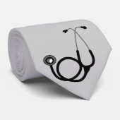 Cravate Stéthoscope pour le docteur (Roulé)