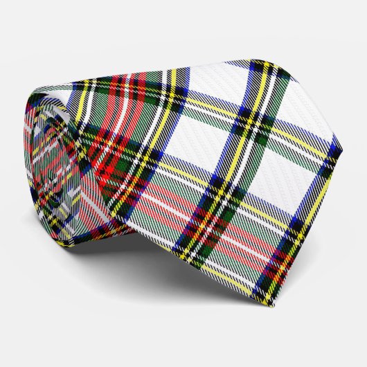 Cravate Stewart Plaid (Roulé)